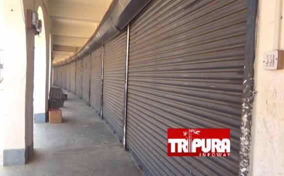 Strike cripples normal lives in Tripura ADC areas Strike cripples normal lives in Tripura ADC areas